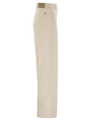 Weekend Max Mara Filtro Cotton Bull Trousers