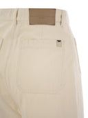Weekend Max Mara Filtro Cotton Bull Trousers