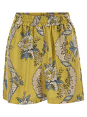 Weekend Max Mara Tracia Printed Twill Bermuda Shorts