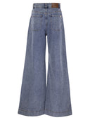 Weekend Max Mara Vega Jeans Wide Leg In Denim