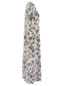 Weekend Max Mara Revere Printed Silk T Shirt Dress