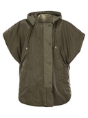 Weekend Max Mara Egemone Cappuccio reversibile in stoffa anti -goccia.