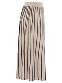 Weekend Max Mara Finance Stretch Viscose Pleated Skirt