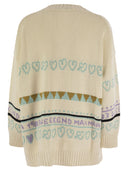 Weekend Max Mara Acacia Oversized Cotton Jacquard Cardigan