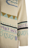 Weekend Max Mara Acacia Oversized Cotton Jacquard Cardigan