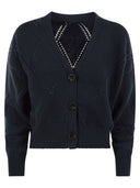 Weekend Max Mara Dovere Cotton V Neck Cardigan