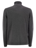 Weekend Max Mara Kiku Turtleneck Sweater In Wool And Silk
