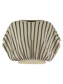 Weekend Max Mara Pegola Stretch Viscose Pleated Jersey