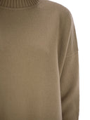 주말 Max Mara Borgia Wool Turtleneck 스웨터
