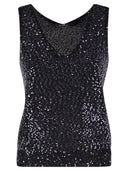 Weekend Max Mara Narva Soft Top With Sequins