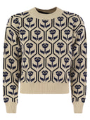 Wochenende Max Mara Odeon Cotton Jacquard Pullover