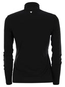 Weekend Max Mara Multif Turtleneck T Shirt In Viscose Jersey