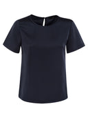 Weekend Max Mara Gilbert Satin And Jersey T Shirt
