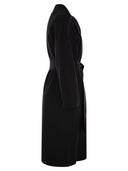 Max Mara Studio cles ull, kashmir och sidenrock