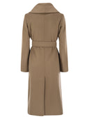 Max Mara Studio Loriana Wool Drap Coat
