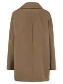 Max Mara Studio Kent Double Breasted Wool Caban