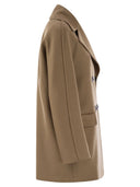 Max Mara Studio Kent Double Breasted Wool Caban