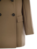 Max Mara Studio Kent Double Breasted Wool Caban