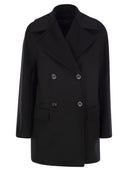 Max Mara Studio Kent Double Breasted Wool Caban