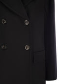 Max Mara Studio Kent Double Breasted Wool Caban