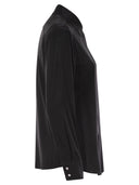 Max Mara Studio Baden Camisa de satén de seda clásica