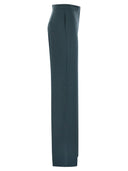 Max Mara Studio Medusa Fluid CADY裤子