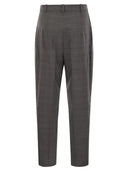 Spodnie marchewkowe Max Mara Studio Guelfi w mieszance wełny