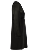 Max Mara Studio Jader Sandlé And Silk Georgette Minidress