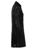 Max Mara Studio Education Floral Lace Chemise Dress