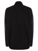 Max Mara Studio Teorema Viscose Knit Bomber Jacket