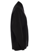 Max Mara Studio Teorema Viscose Knit Bomber Jacket