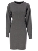Max Mara Studio Rodi Wool og Viscose Knit Dress
