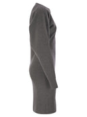 Max Mara Studio Rodi Wool og Viscose Knit Dress