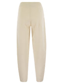 Max Mara Studio Dula Stretch Viscose Trousers