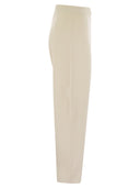 Max Mara Studio Dula Stretch Viscose Trousers