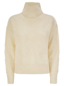 Max Mara Studio Panino Argyle Cashmere Blend Sweater
