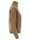 Max Mara Studio Panino Argyle Cashmere Blend Sweater