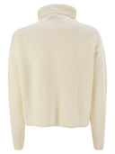 Max Mara Studio Golia Wool And Cashmere Turtleneck Sweater