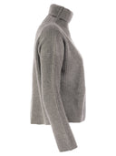 Max Mara Studio Golia Wool And Cashmere Turtleneck Sweater