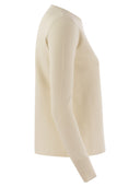 Max Mara Studio Poker Boxy Jersey In Viscose Yarn