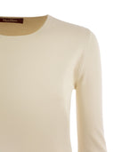 Max Mara Studio Poker Boxy Jersey In Viscose Yarn