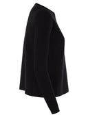 Max Mara Studio Maglia Poker Nero