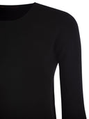 Max Mara Studio Maglia Poker Nero