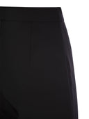 Max Mara Studio Bozen Slim Trousers In Technical Cady