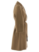 S Max Mara Arona Virgin Wol Coat