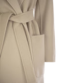 S Max Mara Amore Wool And Cashmere Dressing Gown Coat