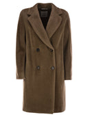 S Max Mara Roseto Alpaca And Wool Midi Coat