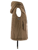 S Max Mara Greengo Sleeveless In Drip Proof Technical Fabric