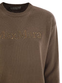 S Max Mara Kassel Wool And Cashmere Sweater With Logo