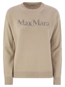 S Max Mara Kassel Wool And Cashmere Sweater With Logo